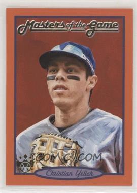 2019 Panini Diamond Kings - Masters of the Game #MG8 - Christian Yelich