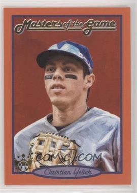 2019 Panini Diamond Kings - Masters of the Game #MG8 - Christian Yelich