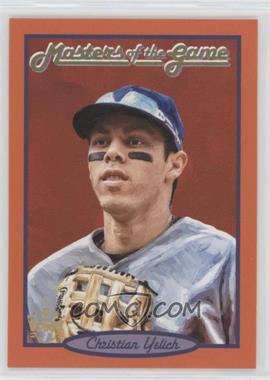 2019 Panini Diamond Kings - Masters of the Game #MG8 - Christian Yelich