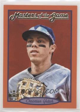 2019 Panini Diamond Kings - Masters of the Game #MG8 - Christian Yelich