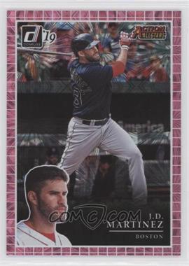 2019 Panini Donruss - Action All-Stars - Pink Firework #AA14 - J.D. Martinez