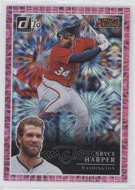 2019 Panini Donruss - Action All-Stars - Pink Firework #AA8 - Bryce Harper