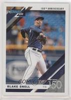 Blake Snell (Dark Blue Jersey, Full Name on Front) #/150