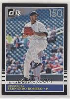 Retro 1985 - Fernando Romero (White, Pinstriped Jersey) #/150