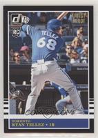 Retro 1985 Variation - Rowdy Tellez (Dark RC Logo, Blue Jersey) #/10