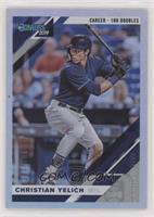 Christian Yelich (Blue Jersey, Full Name on Front) #/180