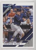 Christian Yelich (Blue Jersey, Full Name on Front) #/99