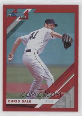 2019 Panini Donruss - [Base] - Holo Red #51 - Chris Sale