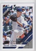 Variation - Jacob deGrom (White, Pinstriped Jersey)