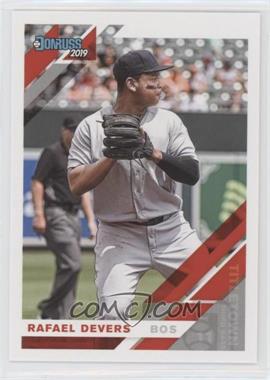 2019 Panini Donruss - [Base] #128.2 - Variation - Rafael Devers (Fielding)