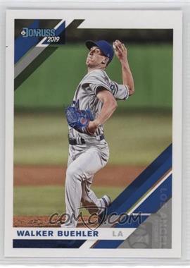 2019 Panini Donruss - [Base] #133.1 - Walker Buehler (Full Name on Front) [EX to NM]