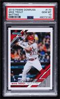 Mike Trout (Batting) [PSA 10 GEM MT]