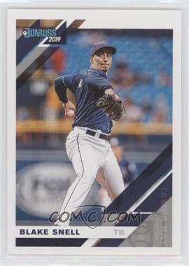 2019 Panini Donruss - [Base] #181.1 - Blake Snell (Dark Blue Jersey, Full Name on Front)