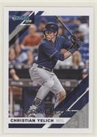 Christian Yelich (Blue Jersey, Full Name on Front) [EX to NM]