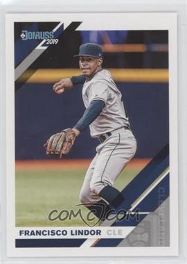 2019 Panini Donruss - [Base] #68.1 - Francisco Lindor (Grey Jersey)