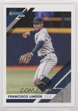 2019 Panini Donruss - [Base] #68.1 - Francisco Lindor (Grey Jersey)