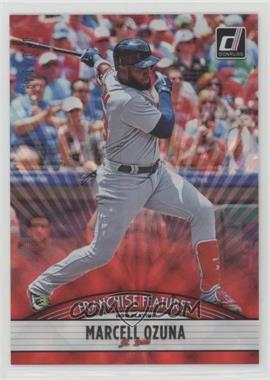2019 Panini Donruss - Franchise Features - Red #FF3 - Marcell Ozuna, Eloy Jimenez /149