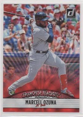 2019 Panini Donruss - Franchise Features - Red #FF3 - Marcell Ozuna, Eloy Jimenez /149