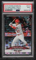 Mike Trout, Jo Adell [PSA 9 MINT] #/999