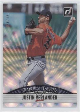 2019 Panini Donruss - Franchise Features #FF6 - Justin Verlander, Forrest Whitley /999