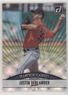 2019 Panini Donruss - Franchise Features #FF6 - Justin Verlander, Forrest Whitley /999