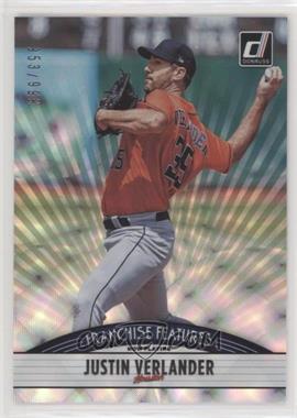 2019 Panini Donruss - Franchise Features #FF6 - Justin Verlander, Forrest Whitley /999