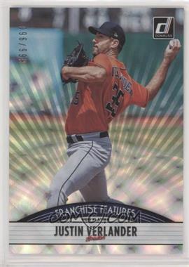 2019 Panini Donruss - Franchise Features #FF6 - Justin Verlander, Forrest Whitley /999