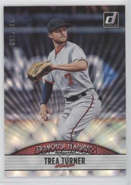 2019 Panini Donruss - Franchise Features #FF9 - Trea Turner, Wander Franco /999