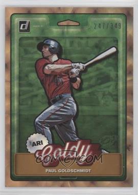 2019 Panini Donruss - Nicknames - Bronze #N2 - Paul Goldschmidt /349