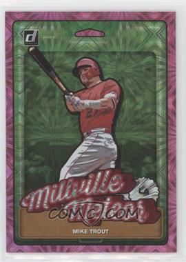 2019 Panini Donruss - Nicknames - Pink Firework #N3 - Mike Trout