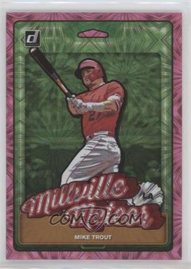 2019 Panini Donruss - Nicknames - Pink Firework #N3 - Mike Trout