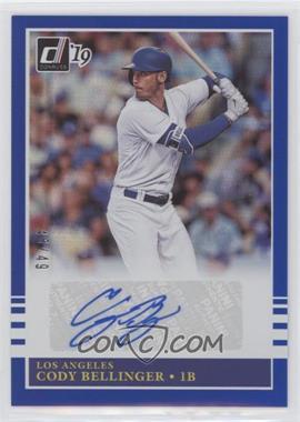 2019 Panini Donruss - Retro 1985 Signatures - Blue #85S-CB - Cody Bellinger /49