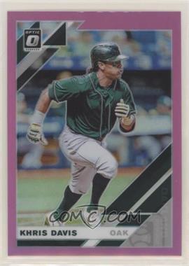 2019 Panini Donruss Optic - [Base] - Pink Prizm #169 - Khris Davis