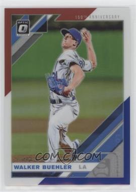 2019 Panini Donruss Optic - [Base] - Red White and Blue 150th Anniversary Prizm #133 - Walker Buehler /150