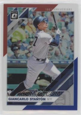 2019 Panini Donruss Optic - [Base] - Red White and Blue 150th Anniversary Prizm #163 - Giancarlo Stanton /150