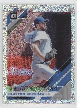 2019 Panini Donruss Optic - [Base] - White Sparkles Prizm #178 - Clayton Kershaw