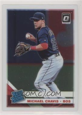 2019 Panini Donruss Optic - [Base] #81 - Rated Rookies - Michael Chavis