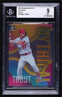 Mike Trout [BGS 9 MINT] #/10
