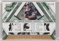 Andrew Vaughn #/10