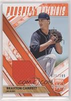 Braxton Garrett [EX to NM] #/199