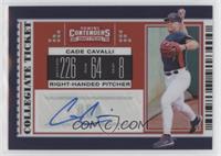 Cade Cavalli [EX to NM] #/150