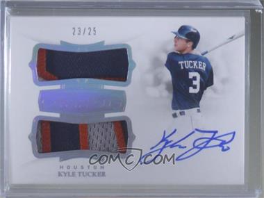 2019 Panini Flawless - Flawless Rookie Dual Patch Autographs #DPA-KT - Kyle Tucker /25