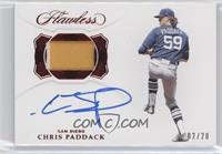 Chris Paddack #/20