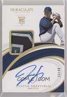 Rookie Patch Auto - Justus Sheffield [EX to NM] #/49