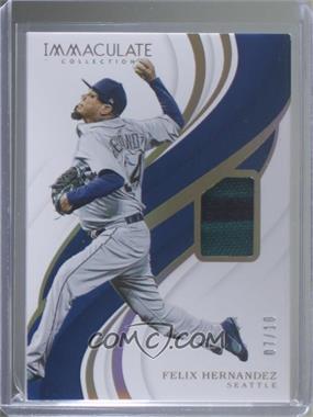 2019 Panini Immaculate Collection - [Base] - Gold #78 - Felix Hernandez /10