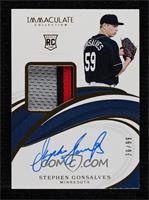 Rookie Patch Auto - Stephen Gonsalves [EX to NM] #/99