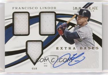 2019 Panini Immaculate Collection - Extra Bases #EB-FL - Francisco Lindor /25