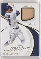 Jose Altuve #/49