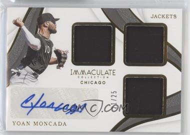 2019 Panini Immaculate Collection - Jackets #J-YM - Yoan Moncada /25