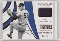 Don Drysdale #/25